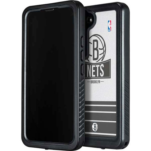 NBA Brooklyn Nets Static Galaxy S24 Plus Waterproof Case